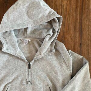 Athleta 1/2 Zip Sweatshirt with Pocket-Grey